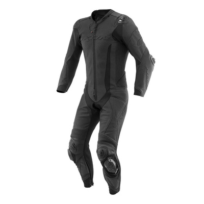 Ixon Vortex 3 1 Piece Leather Motorcycle Suit - Black/Black