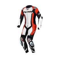 Ixon Vortex 3 1-Piece Leather Suit - White/Black/Red