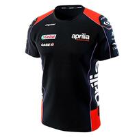 Ixon Aprilia 2023 T-Shirt - Black/Neon Red