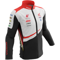 Ixon LCR Softshell Zip Sweatshirt - White/Black/Red
