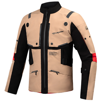 Ixon M-Skeid Jacket - Sand/Black/Red