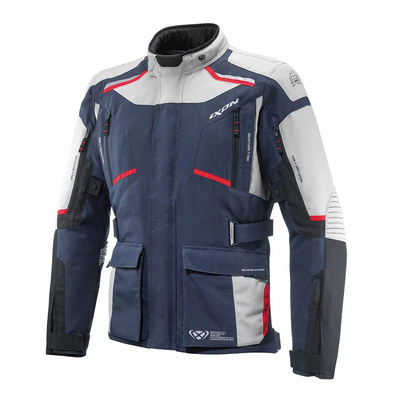 Ixon Midgard Adventure Jacket - Grey/Navy/Black