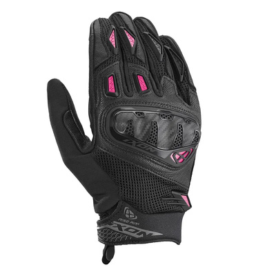 Ixon Rise Air 2 Womens Motorcycle Gloves - Black/Pink