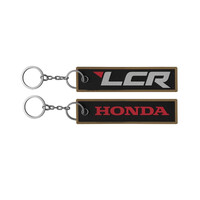Ixon LCRT 2022 Textile Keychain - Black/White/Red