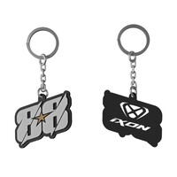 Ixon Oliveira 2023 Textile Keychain - Black White