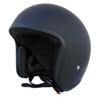 Johnny Reb Burke Helmet - Matte Black/Black