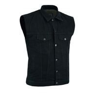 Johnny Reb Glenbrook Denim Vest - Black