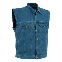 Johnny Reb Glenbrook Denim Vest - Blue