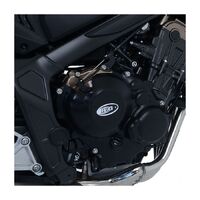 R&G Engine Case Cover Set - Honda CB650R 21-On CBR650R 21 - Black