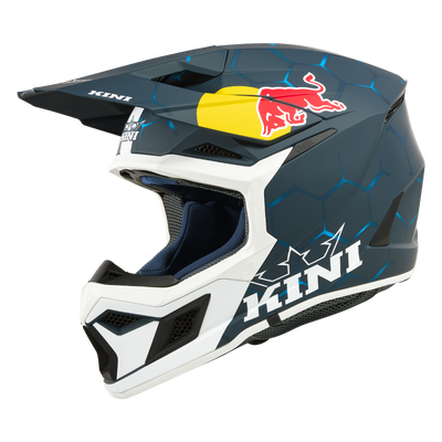 Oneal 2027 MX3 Kini Red Bull Helmet - Blue/White
