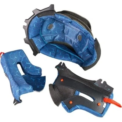 Oneal 2027 MX3 Kini Red Bull Liner & Cheek Pad Kit - Blue