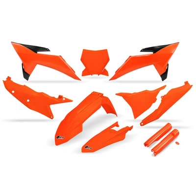UFO KTM Plastics Kit - SX125 25 - Neon Orange