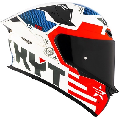 KYT TT Revo Fuselage Full Face Helmet - Red