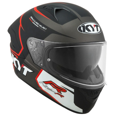 KYT NF-R Track Helmet [Incl Pinlock] - Matte Grey