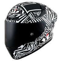 KYT TT-Course Espargaro Winter Test Replica Helmet - Black/White