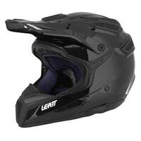 Leatt GPX 5.5 Plain Solid Black Helmet