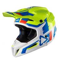 Leatt GPX 5.5 V10 Lime White Helmet