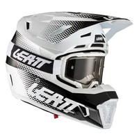 Leatt 7.5 V2.21 Helmet & Goggles Kit - White - L