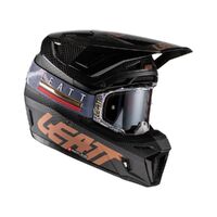 Leatt 2022 Moto 9.5 Carbon V22 Helmet Kit