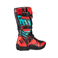 Leatt 2023 3.5 Boots - Youth - Fuel Red Black