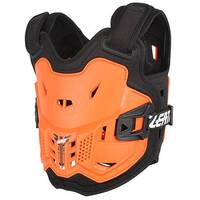 Leatt Chest Protecor 2.5 Kids- Orange/Black - Orange/Black One Size