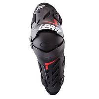 Leatt Dual Axis Knee Guard - Black/Red