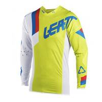 Leatt GPX 5.5 Ultraweld Jersey - Lime/White