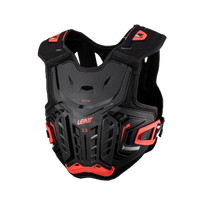 CHEST PROT 2.5 BLK/RED YT S/M