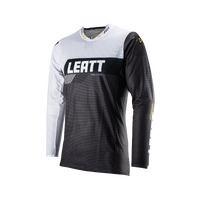 Leatt 2023 Moto 5.5 Ultraweld Graphite Jersey - Graphite/White