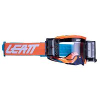 Leatt 2022 Velocity 5.5 Roll-Off Neon Orange Clear 83% Goggles