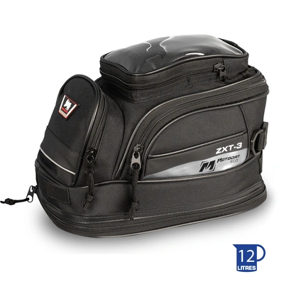 Motodry ZXT-3 Eco Series Tank Bag 12L - Black