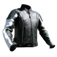 Rjays Ladies Diamond Black White Jacket