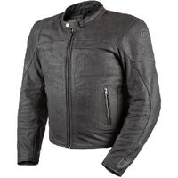 Rjays Calibre II Perforated Black Leather Jacket