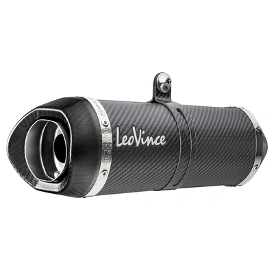 Leovince Lv One Evo Carbon Fiber Full System Exhaust for Yamaha Yzf-R7/MT-07/XSR 700 '21-24 - Carbon Fibre