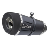 LeoVince full exhaust system LV One Evo black steel homologated for Yamaha  XSR700 2016>2020