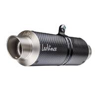 LeoVince GP Corsa Full Exhaust System - Matte Carbon - Kawasaki Z 125 Pro 17-22