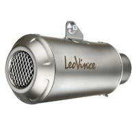 LeoVince LV-10 Slip On Silencer - Stainless - Suzuki GSX-R 1000/R 17-21