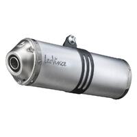 LeoVince X3 Slip On Silencer - Alloy - Suzuki DR 650 SE 96-15