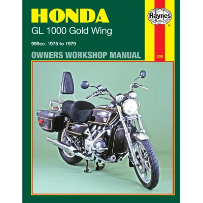 Haynes Repair Manual - Honda GL1000 Gold Wing 75-79