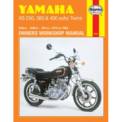 Haynes Repair Manual - Yamaha XS250/360/400 SOHC Twins 75-84