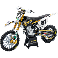 Moto miniature New Ray Honda CR250R 1/32° - Accessoire & Stand sur