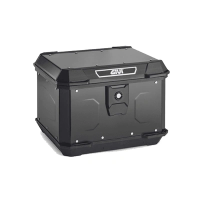 Givi Matterhorn Monolock Topcase 47L Alloy Black - Includes Universal Plate