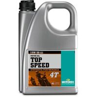 Motorex Top Speed MC 4T 15W50 - 4 Litre 