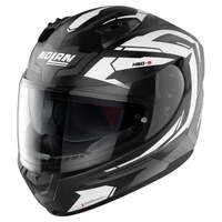 Nolan N60-6 Anchor Helmet - Flat Black/White/Grey