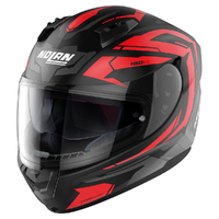 Nolan N60-6 Anchor Helmet - Flat Black/Red