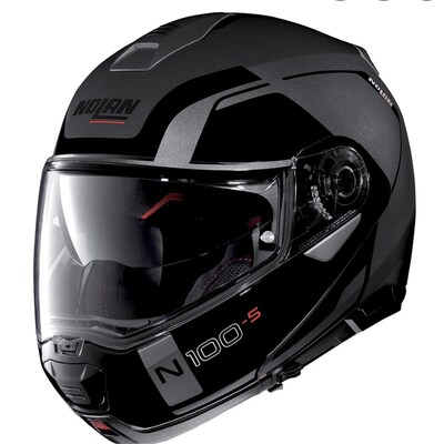 Nolan N100-5 Consistency Helmet - Grey/Black