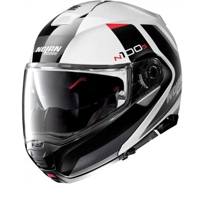 Nolan N100-5 Hilltop Helmet - Matte White/Black