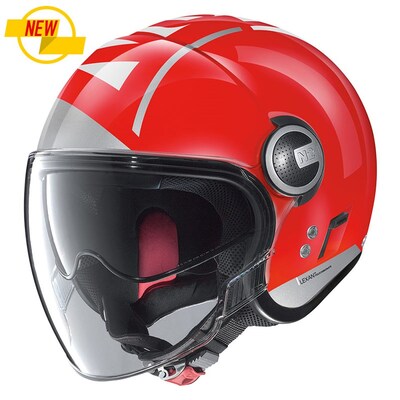 Nolan N-21 Visor Avant-Garde Helmet - Red/White/Grey