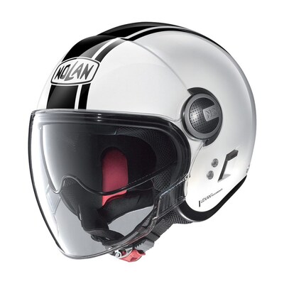 Nolan N-21 Visor Dolce Vita Helmet - White/Black