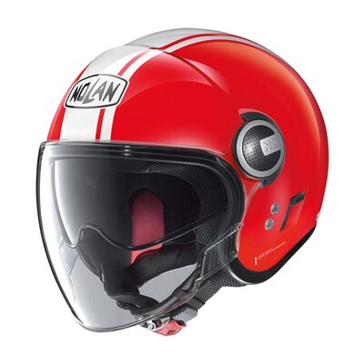 Nolan N-21 Visor Dolce Vita Helmet - Red/White